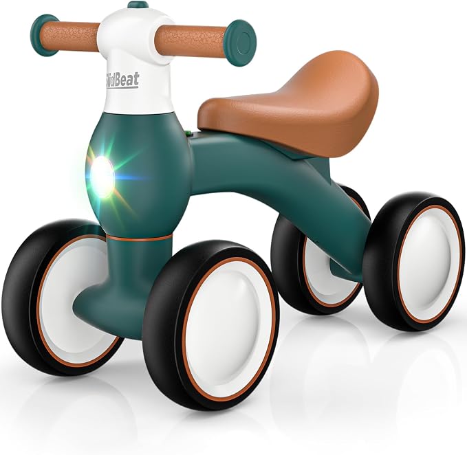 SLIDBEAT Light-Up Baby Balance Bike