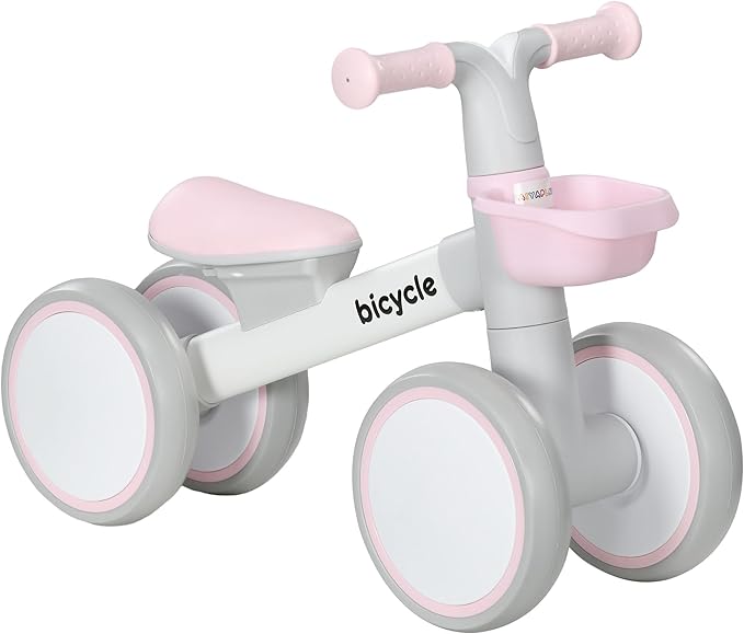 AIYAPLAY Bicicleta infantil de equilibrio de cuatro ruedas