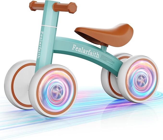 Fealarfaith Light-Up Baby Balance Bike