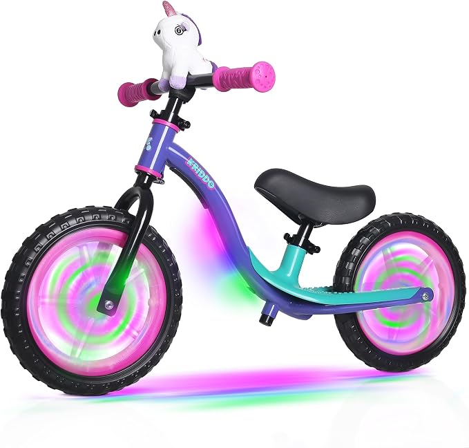 KRIDDO Riding Buddy AuraLED bicicleta sin pedales