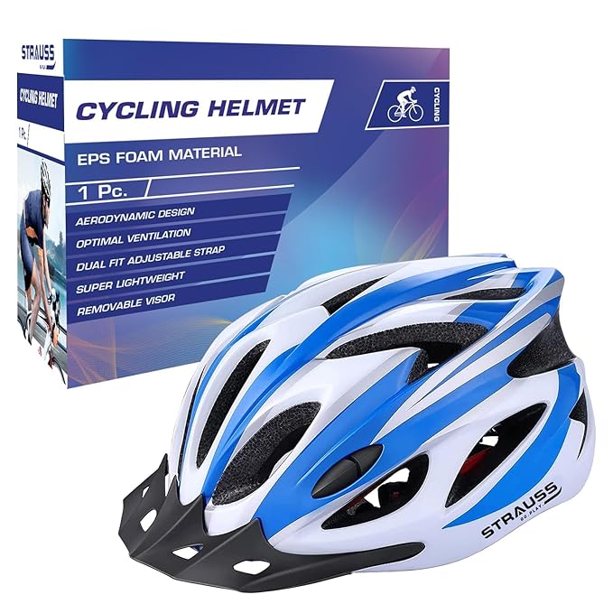 STRAUSS visor kids helmet
