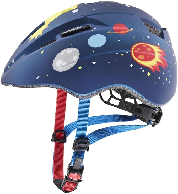 Uvex rear-light kids helmet
