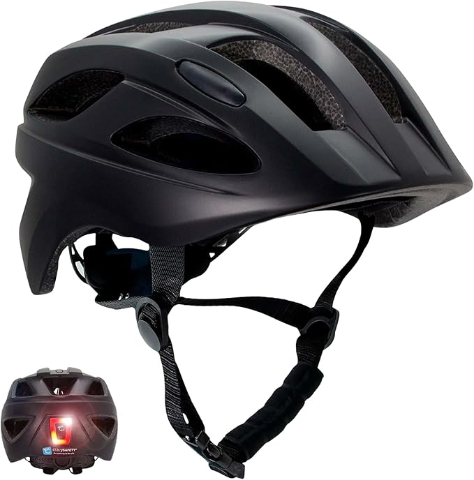 Crazy Safety Kids Helmet with USB Light