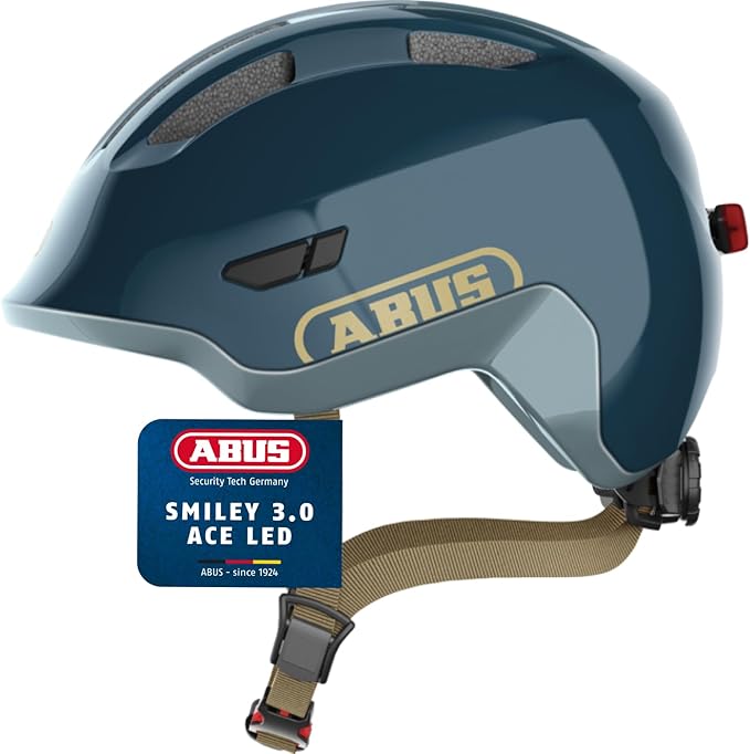 ABUS Smiley 3.0 ACE LED kids bike helmet