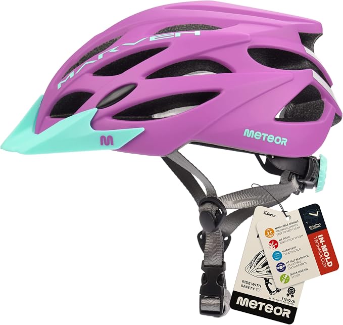 Meteor Marven Bike Helmet for Teens and Adults