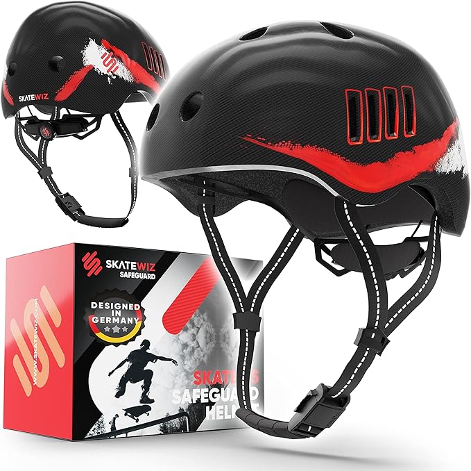 SKATEWIZ helmet and pad set