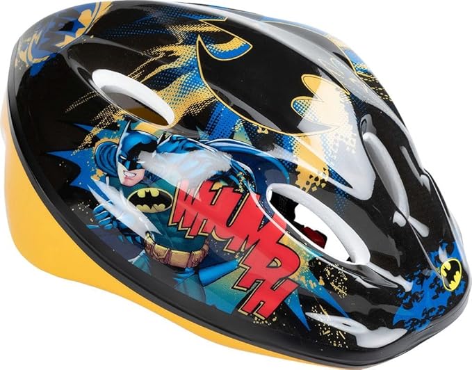 TataWay in viaggio si cresce Batman kids bike helmet
