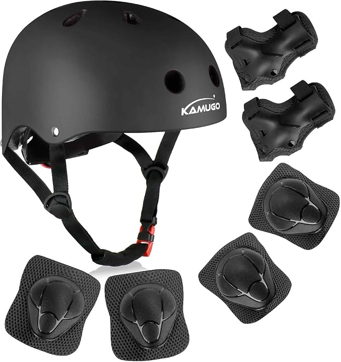 KAMUGO Kids Helmet and Pads Set