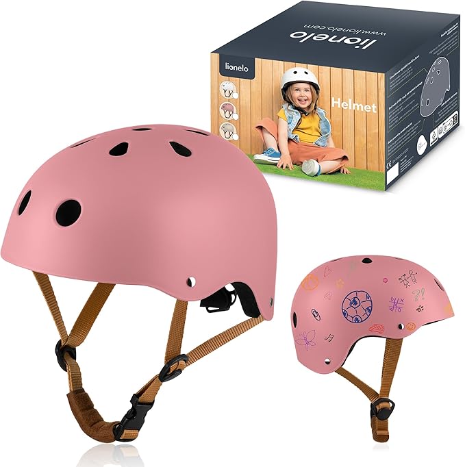 LIONELO kids bike helmet