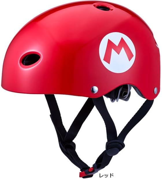 asahi Mario Kart 子ども用自転車ヘルメット