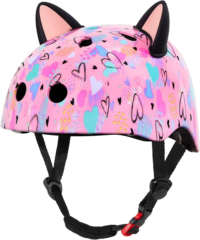 MHJY Cat Ears Kids Helmet