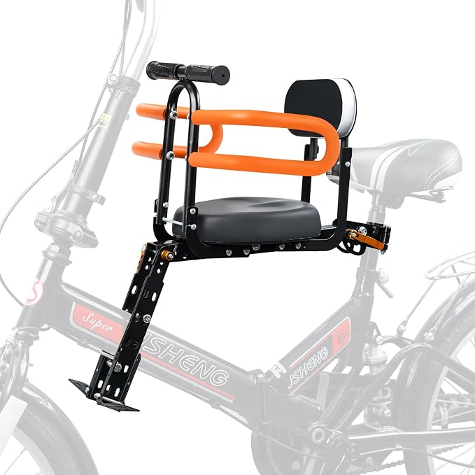 XIEEIX Foldable Front silla infantil de bicicleta