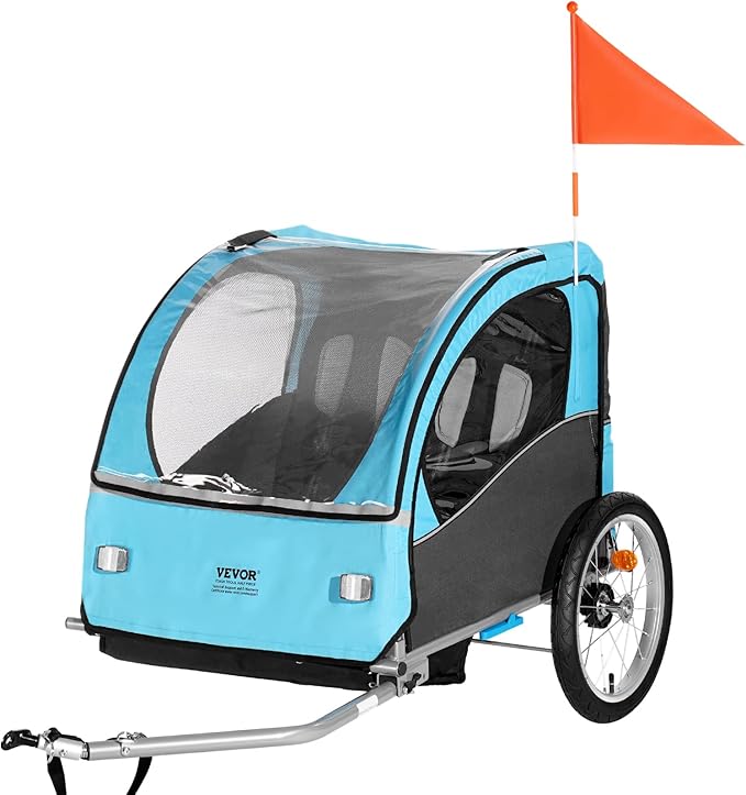 VEVOR 2-in-1 remolque infantil para bicicleta