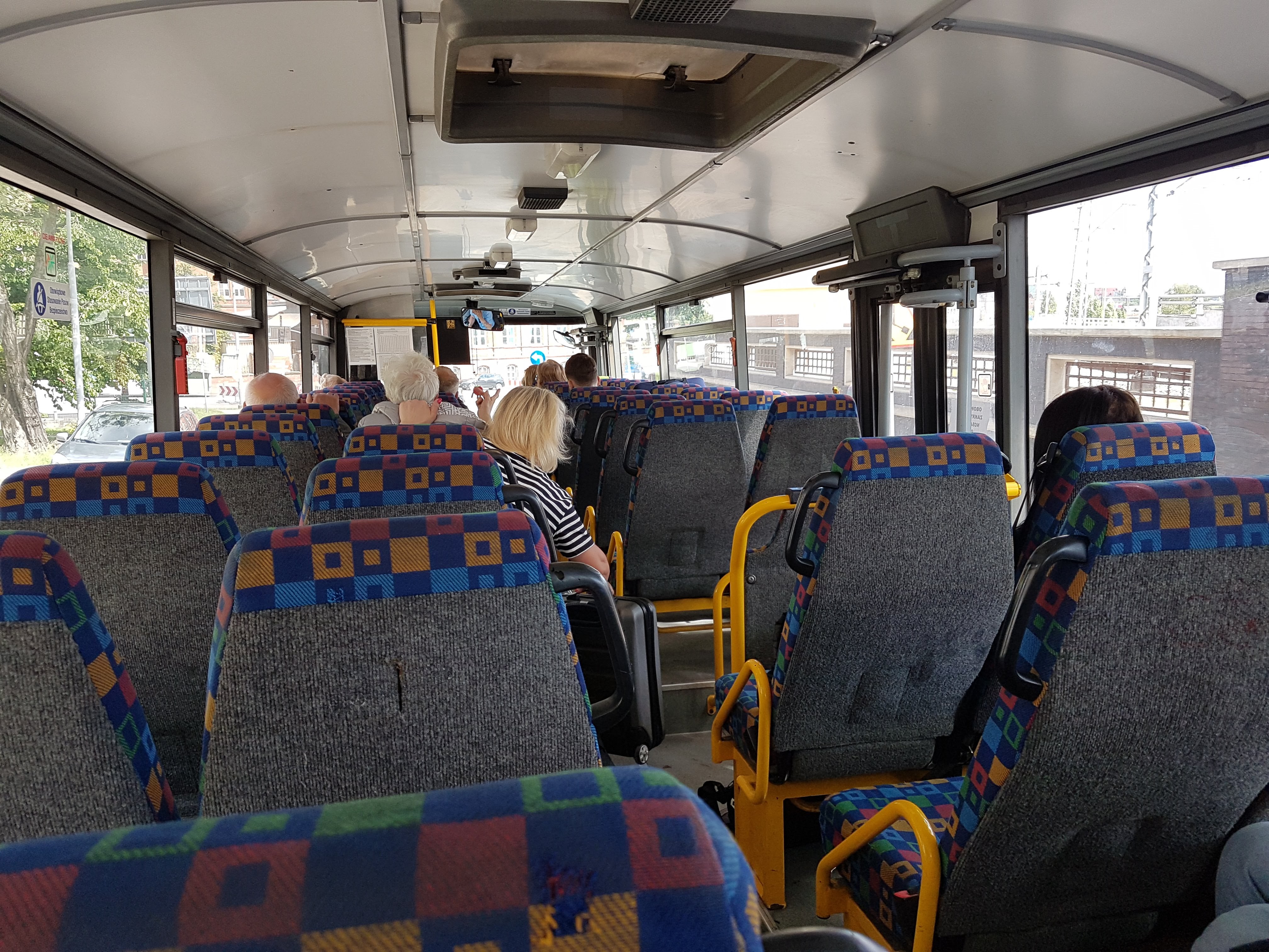 On the bus from Szczecin to Rewal we were allowed to bring our stroller, but we had to move it around when it was in the way. Would have been problematic if multiple people brought a stroller.