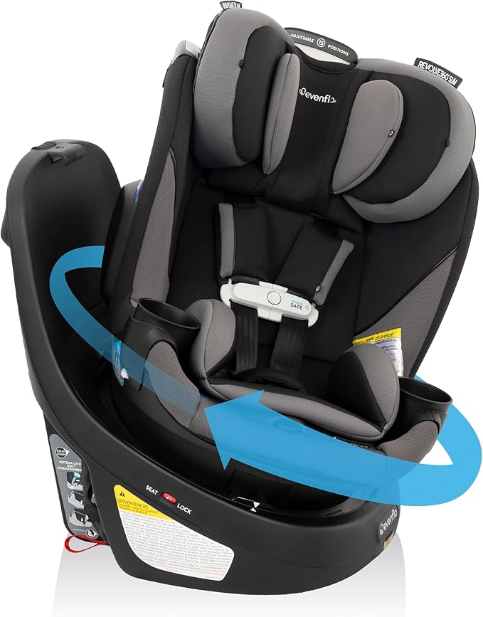 Evenflo Revolve360 Slim 2-in-1 Rotational Car Seat