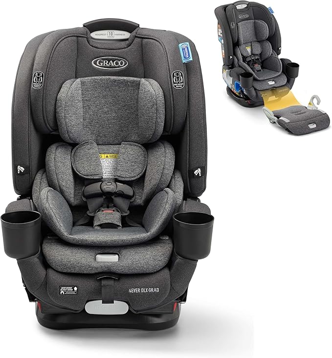 Graco 4Ever DLX Grad 5-in-1 Convertible Car Seat