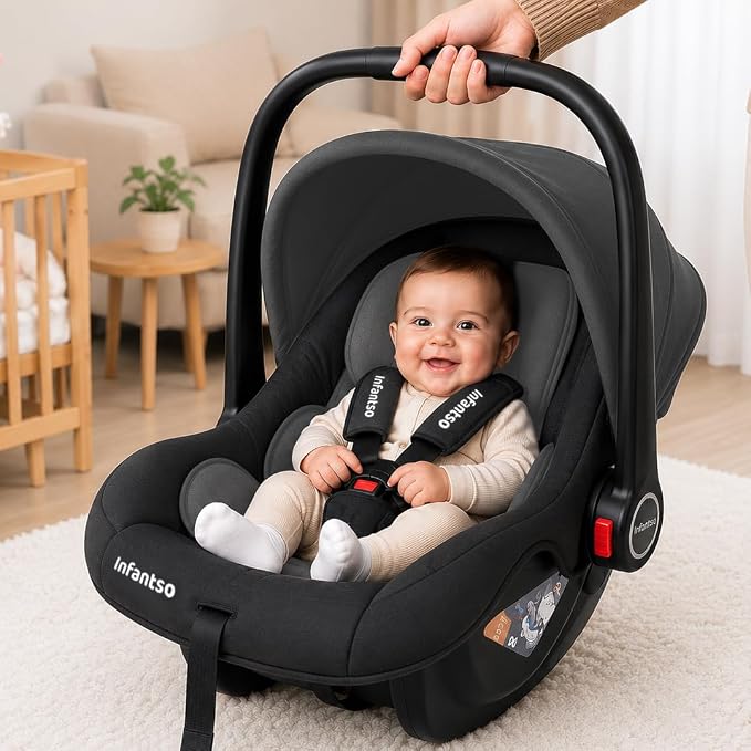 Infantso 4-in-1 Baby Carry Cot Car Seat
