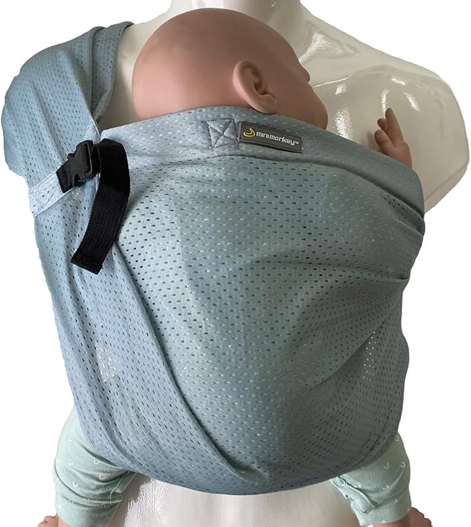 Bandolera Minimonkey Portabebé Ergonómica Transpirable Mochila