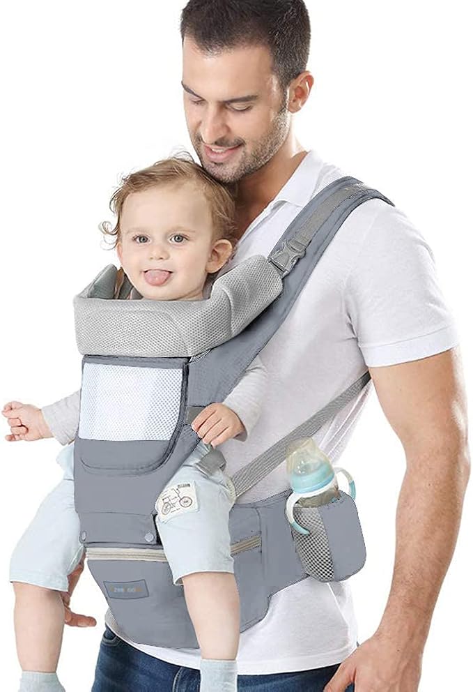 Azeekoom Hip Seat Baby Carrier