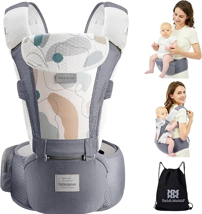 Bebamour 6-in-1 Baby Carrier