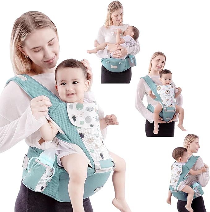 NUKied 6-in-1 Hip Seat Carrier