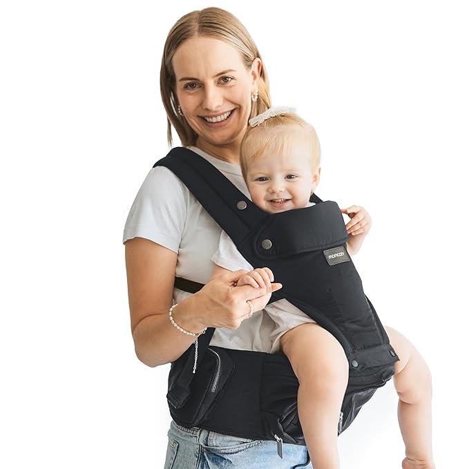 Momcozy 2-in-1 Hip Seat Baby Carrier