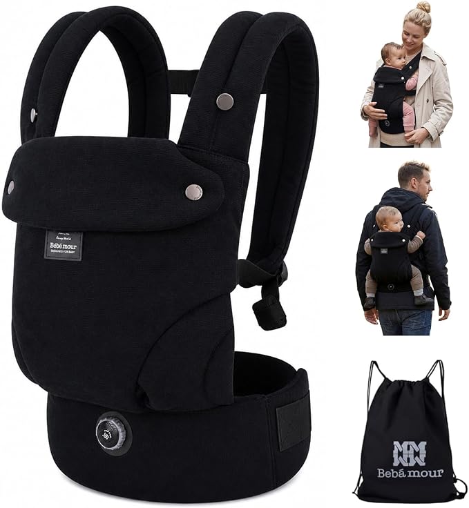Bebamour Adjustable-Seat Baby Carrier