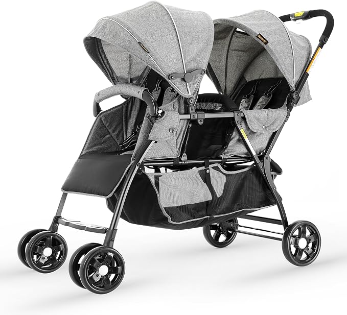 Besrey Tandem Twin Stroller