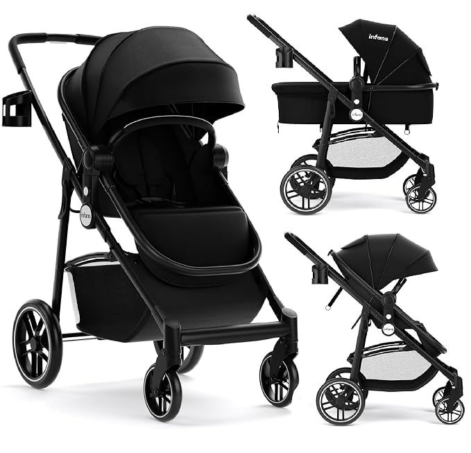 INFANS High-Landscape 2-in-1 Bassinet carrito