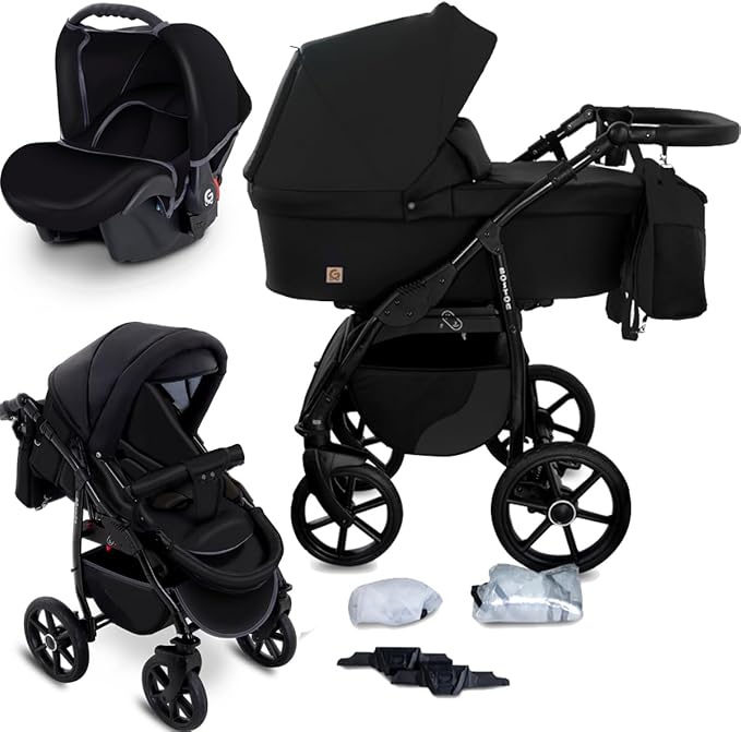 GaGaDumi Boston 3-in-1 Stroller