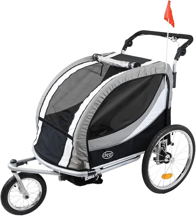 ClevrPlus Deluxe 3-in-1 Trailer Jogger