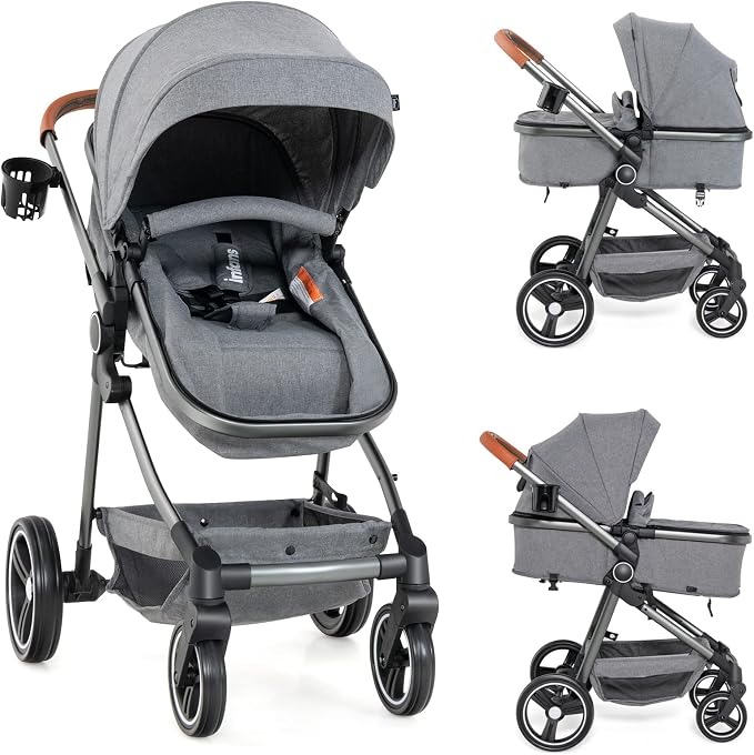INFANS 2-in-1 Reversible Baby Stroller