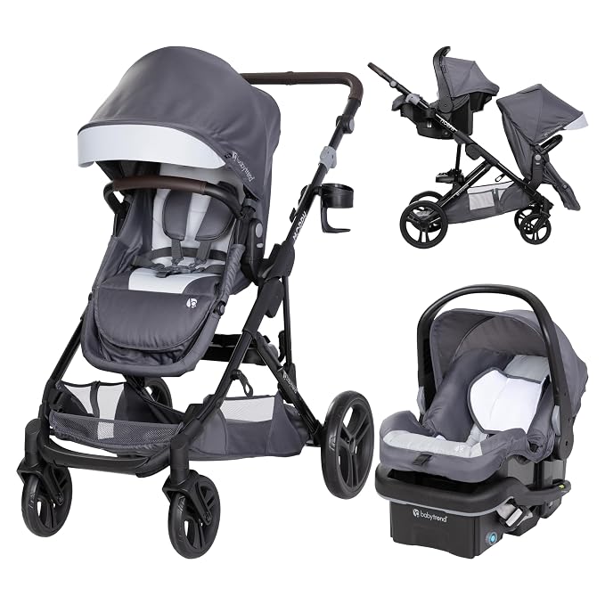 Baby Trend Morph Single to Double Modular Travel System with EZ-Lift PLUS