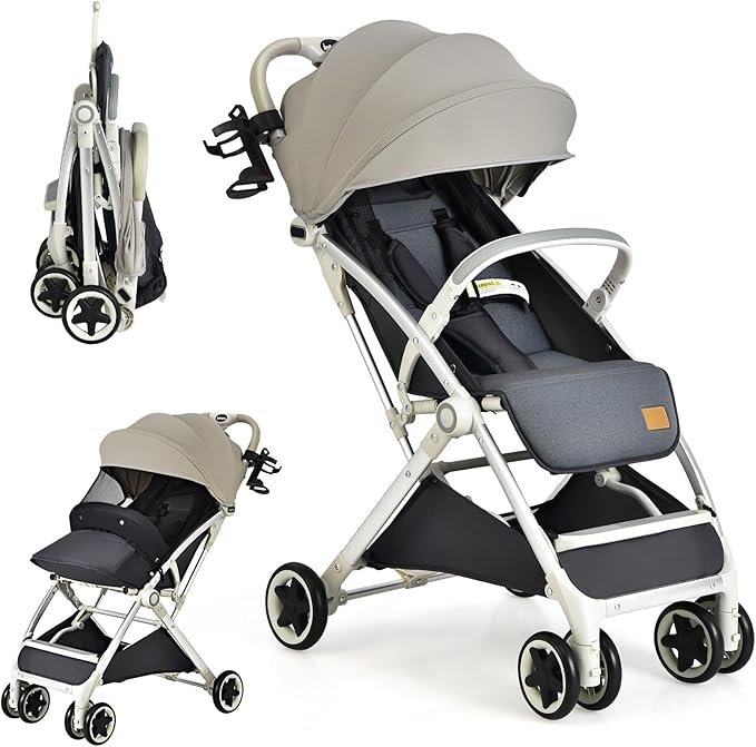 Costway Foldable Baby Stroller