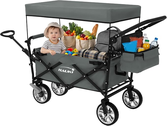 Hauki Folding Kids Wagon
