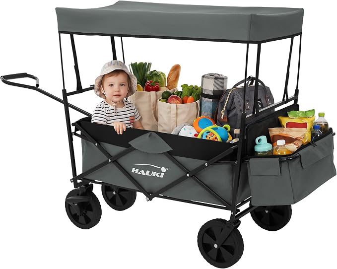Hauki Folding Kids Wagon