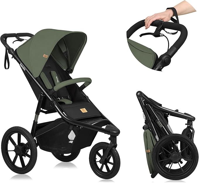 A Lionelo Azura stroller.