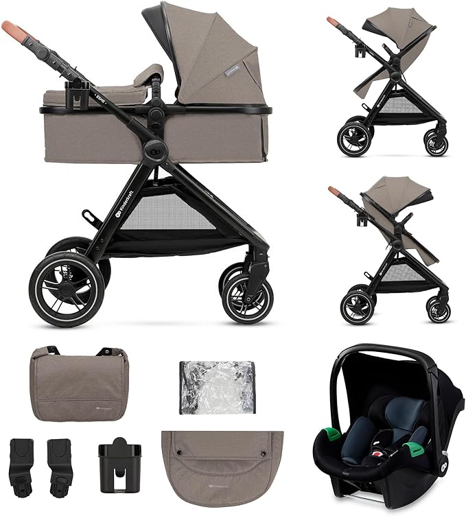 A Kinderkraft ESME stroller.