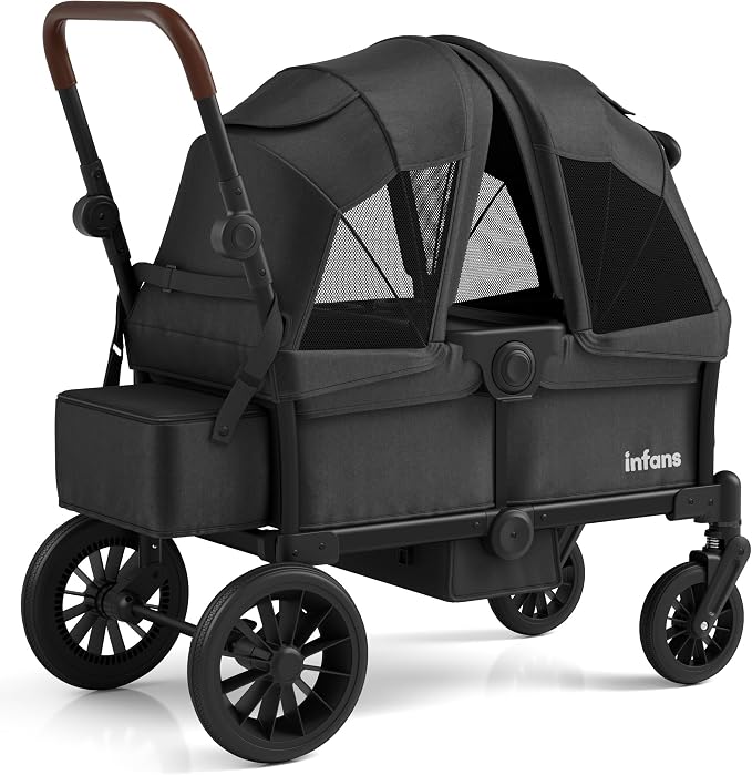 INFANS Two-Seat Wagon Stroller