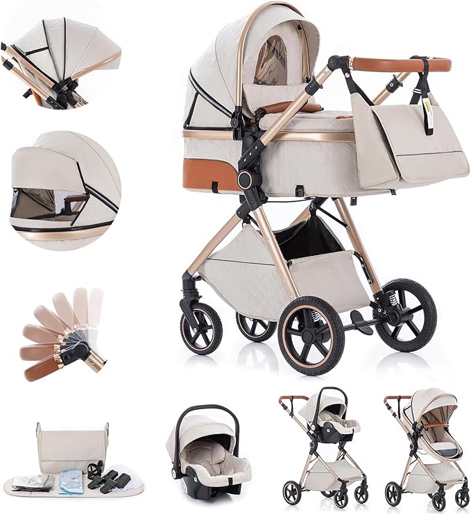 Gcarebb 3-in-1 Travel System