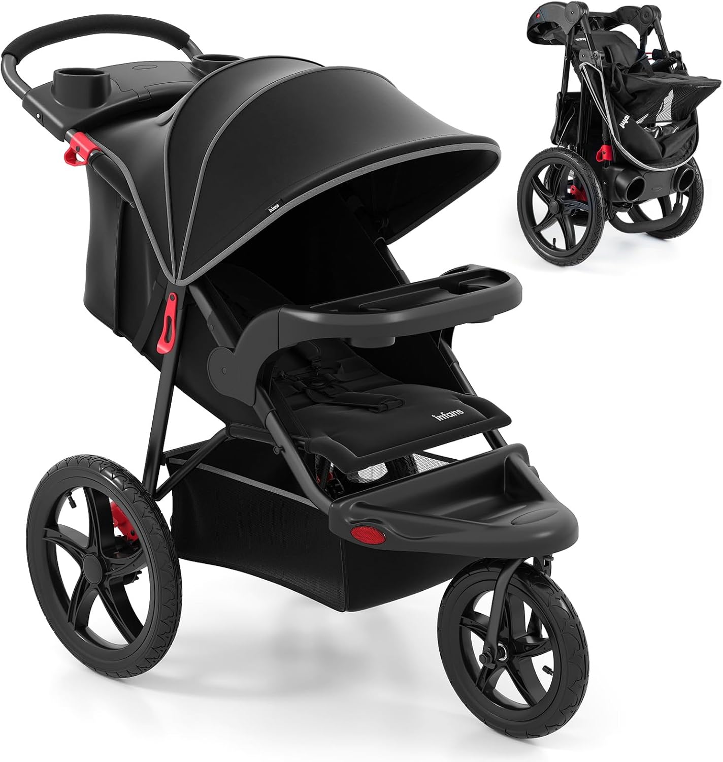 INFANS Jogging Stroller