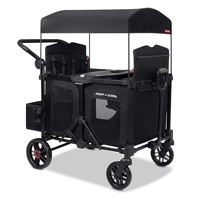 Radio Flyer Voya 2.0 XT 4-Seat Stroller Wagon