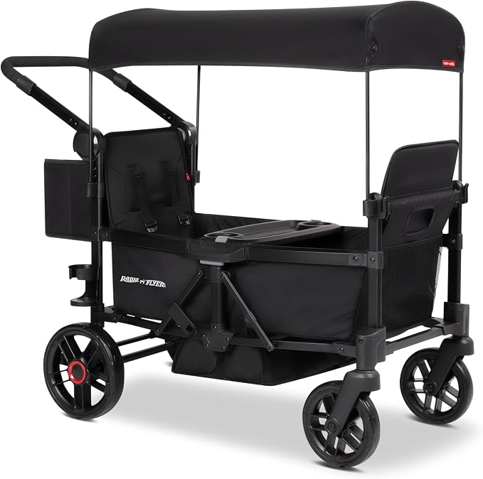 Radio Flyer Voya 2.0 2-Seat chariot pour enfants