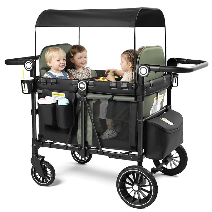 Kinder King Wagon Stroller for 4 Kids