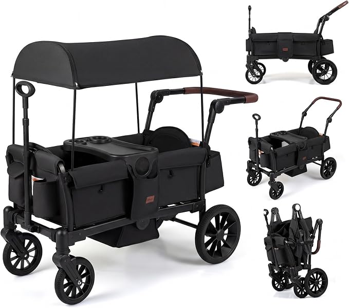 INFANS BC10348 Wagon Stroller for 2 Kids
