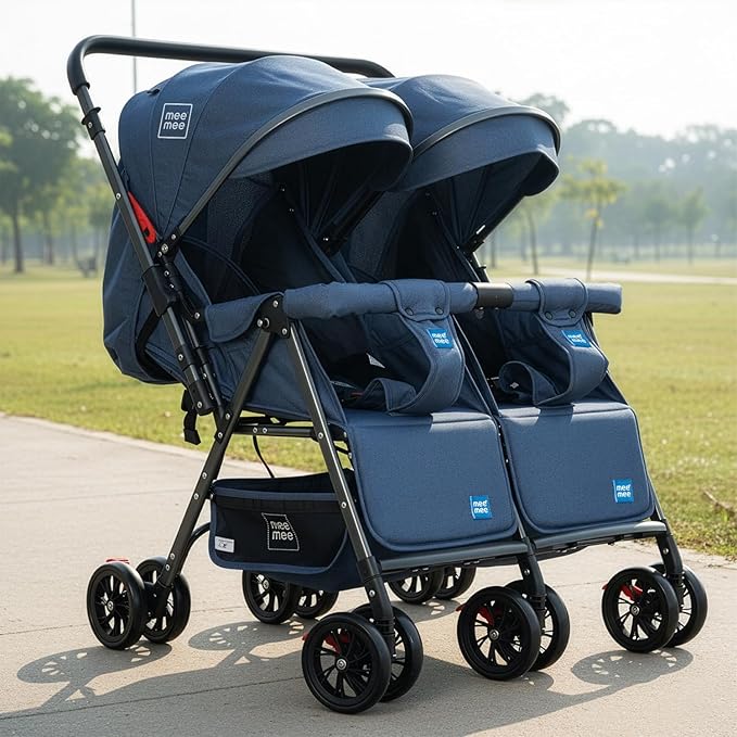 Mee Mee Duo Glide Twin Baby Stroller